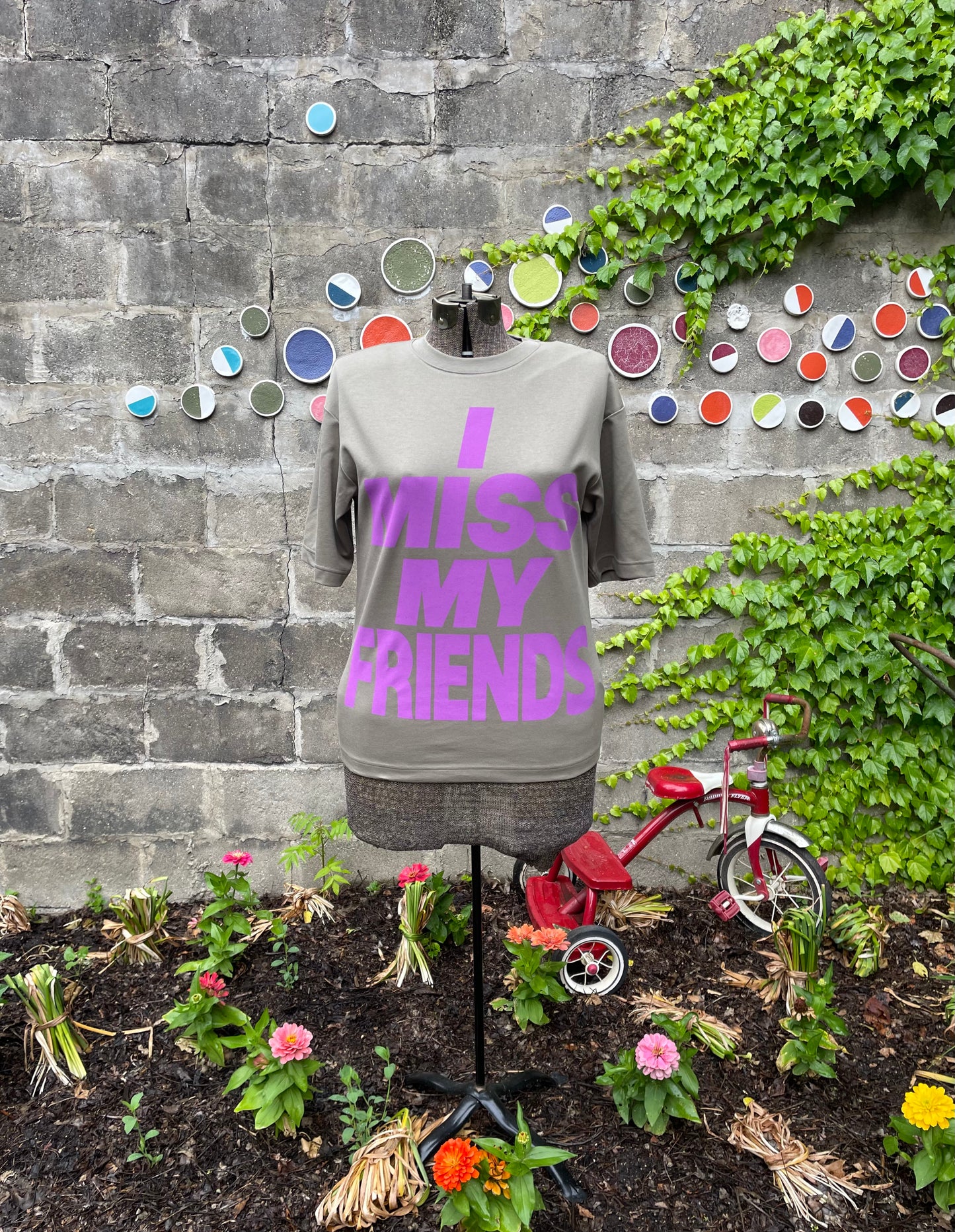 Gifted I Miss My Friends Tee